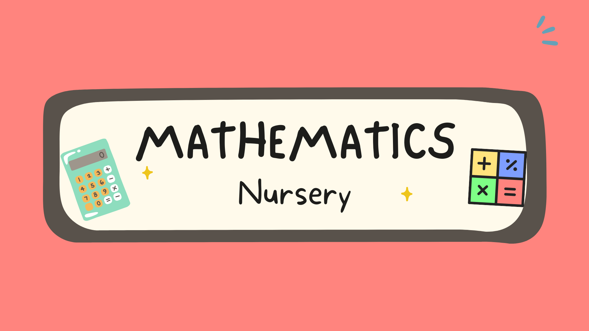 Mathematics Nursery 2023-2024